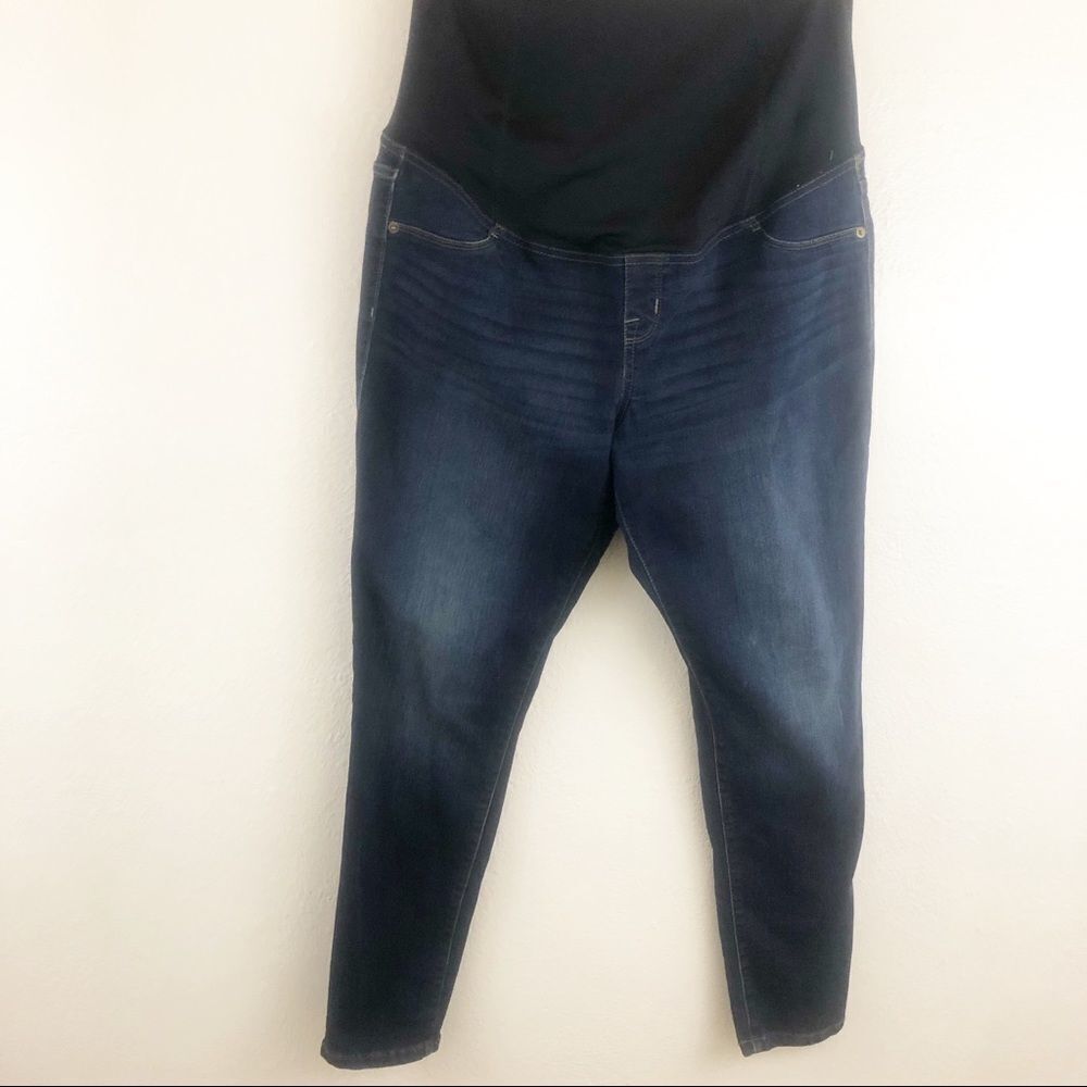 Isabel’s Maternity skinny dark blue jeans size 12/31R